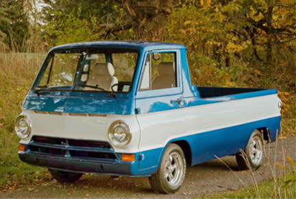 Blue Dodge A100 pickup
