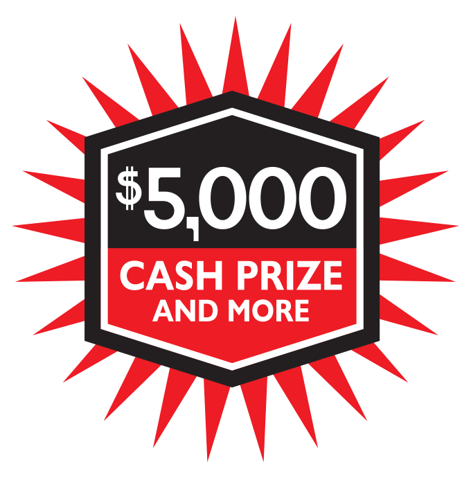 $5,000 cash prize and more